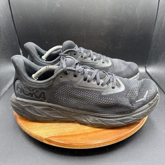 Hoka One One Arahi 7 Triple Black Mens Size 12 D Running Shoes 1147850BBLC main image 5